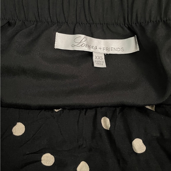 Lovers + Friends Polka Dot Off The Shoulder Blouse - Picture 3 of 5